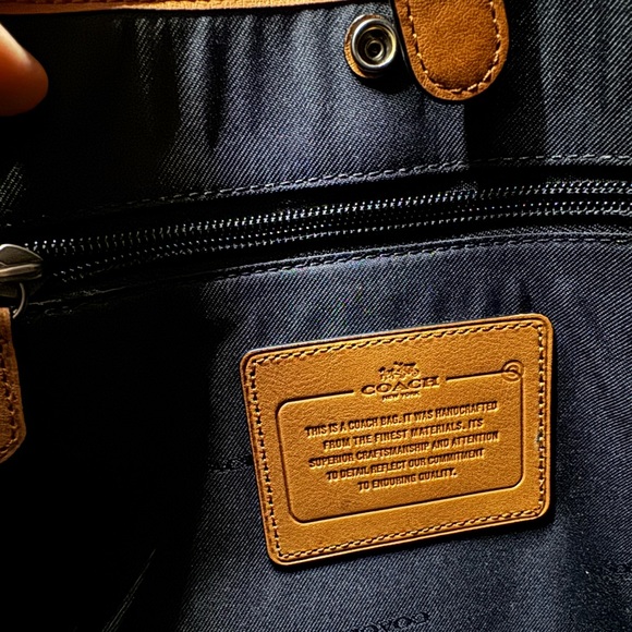 Coach Men’s Metropolitan Map Bag 71116 crossbody bag - Picture 6 of 11